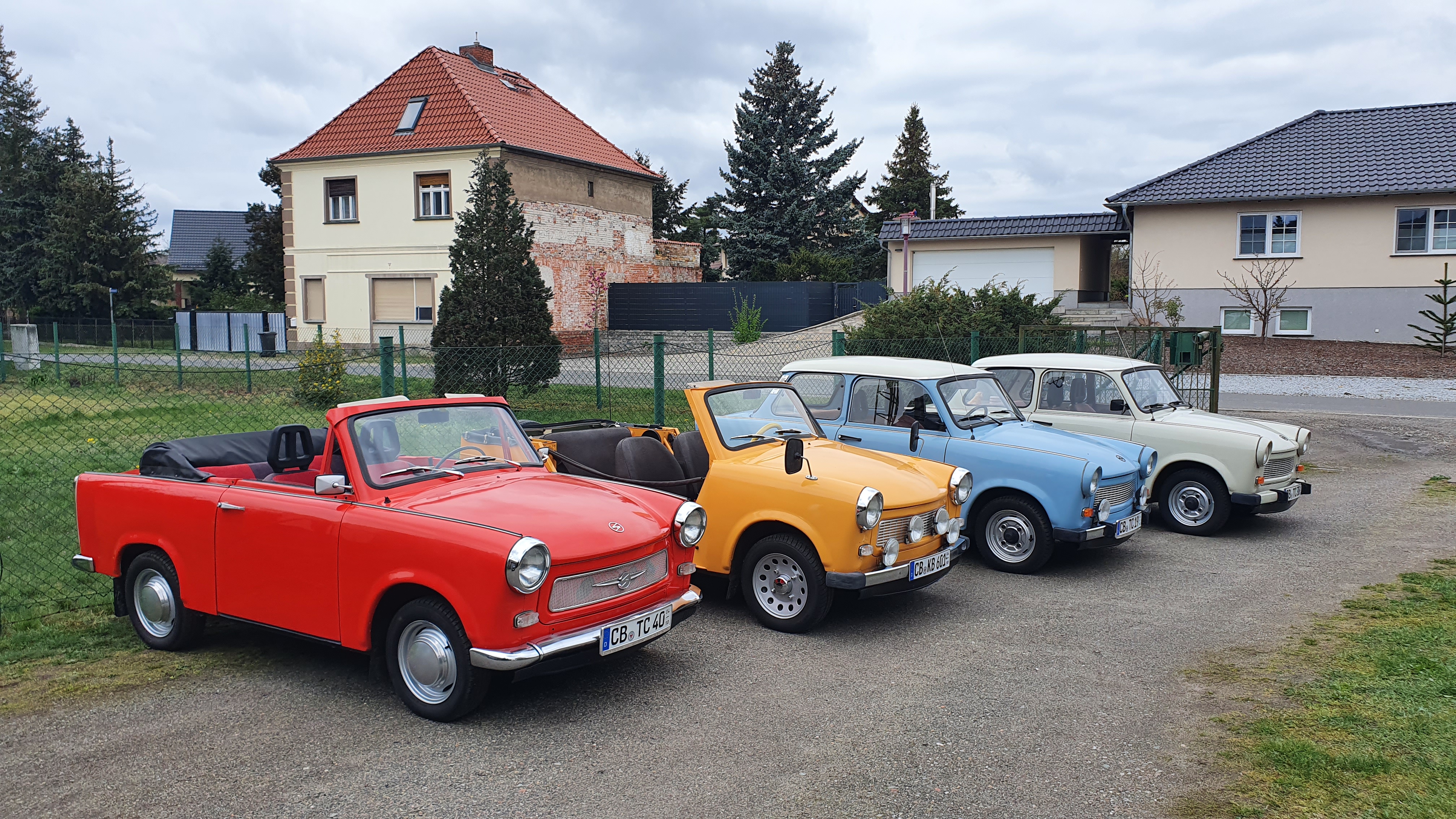 Die ganze Trabi-Flotte