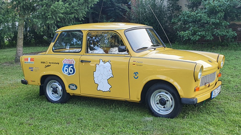 Route 66 mit dem Trabi